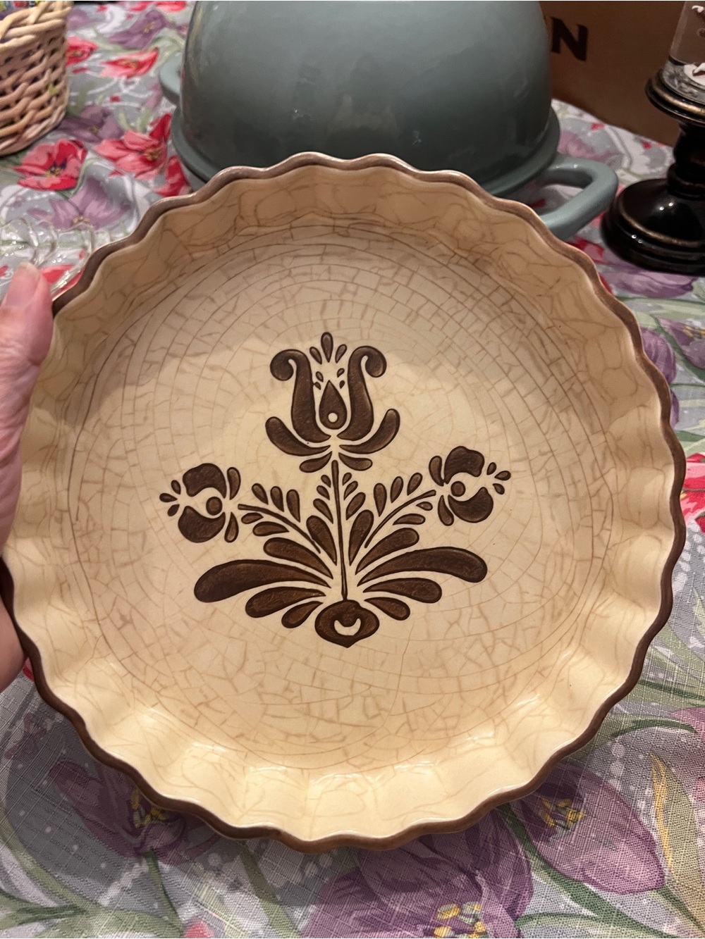 Pfaltzgraff quich plate vintage